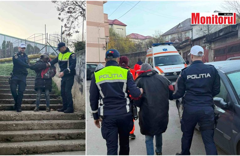 Boschetar salvat de un echipaj de Poliție