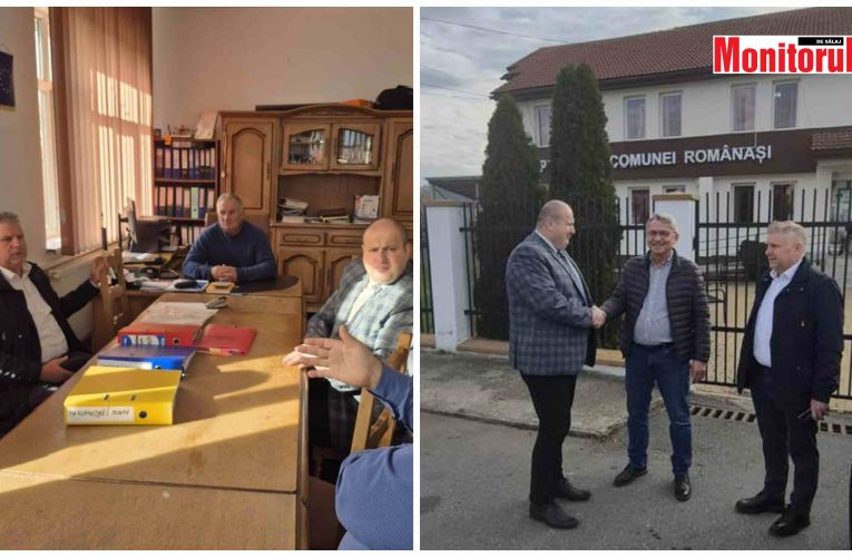 Prefectul Bîrsan și directorul OCPI Sălaj, Sergiu Panie, au evaluat lucrările de cadastru în județ