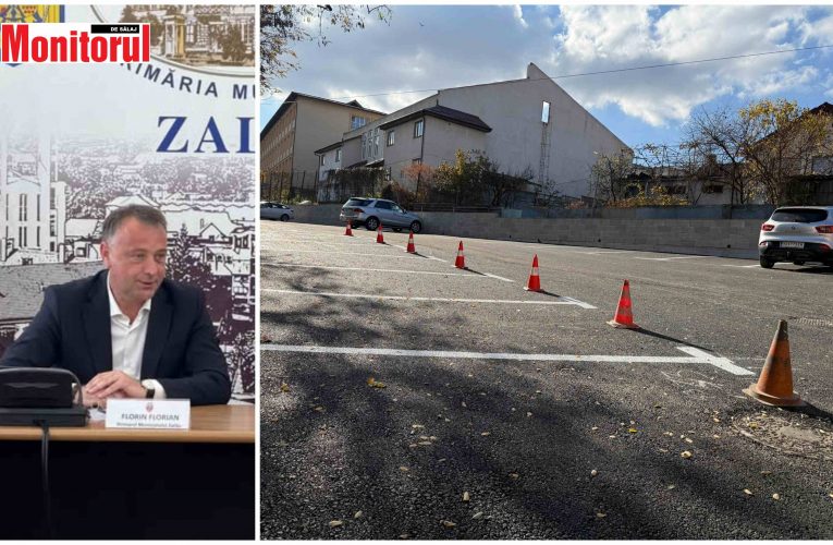 Primarul Florin Florian a creat 43 de locuri de parcare în locul a 28 de garaje demolate