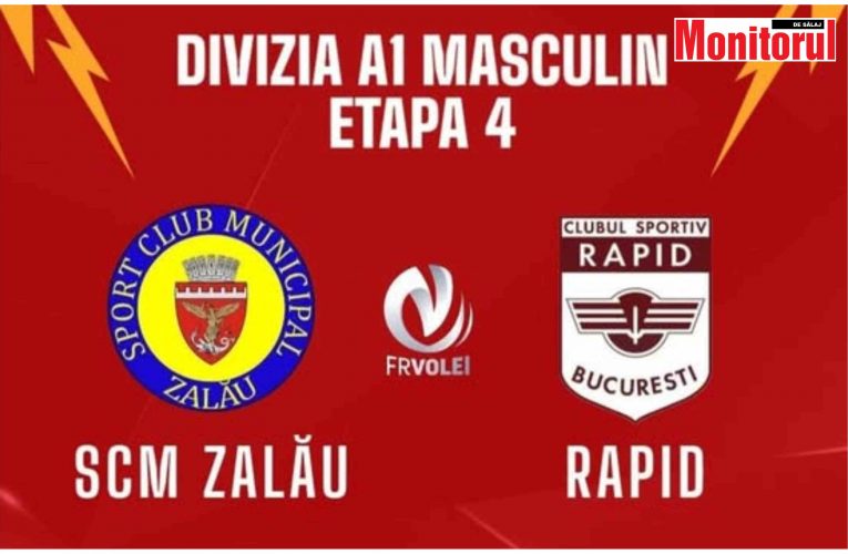 VOLEI – SCM Zalău vs Rapid București