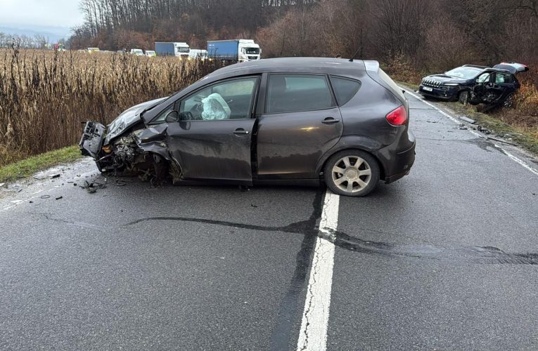 Accident rutier la ieșire din Surduc de Ziua Naţională