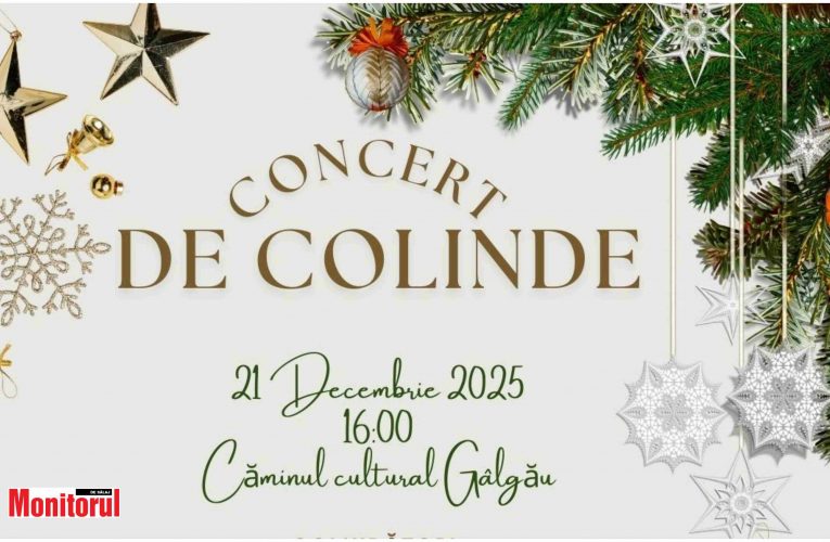 Concert extraordinar de colinde în comuna Gâlgău