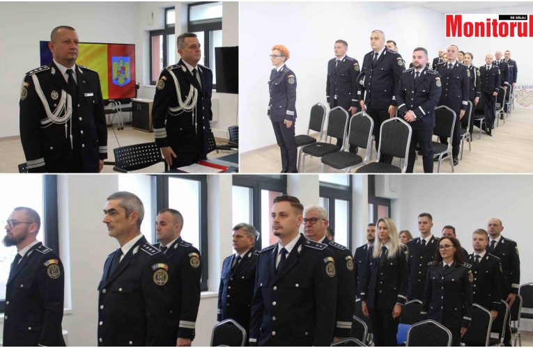 Excelența este recompensată la IPJ Sălaj cu avansări în grad, cu ocazia Zilei Naționale