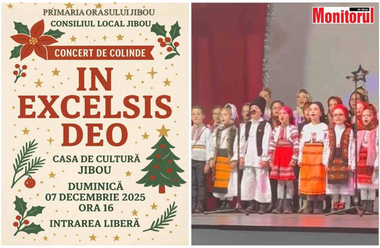 Concert de colinde „In Excelsio Deo” susținut de Primăria Orașului Jibou