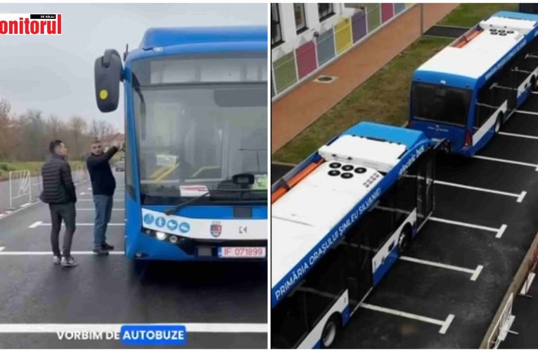 Șimleu va avea în 2026 transport public local! Au sosit autobuzele electrice noi