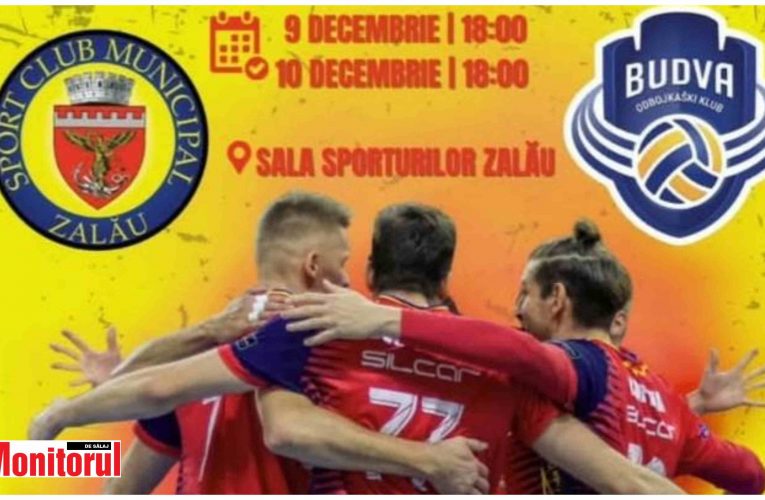 SCM Zalău joacă acasă dubla manșă cu Budva Volley din 16-imile CEV Challenge Cup