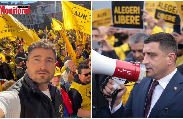 Deputatul Lucian Mușat participă la protestul anunțat de liderul George Simion: „Nu mai comentați…ieșiți în stradă”