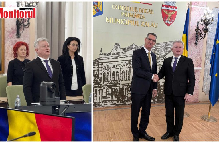 Deputatul Ionel Ciunt întrevedere la Zalău cu ambasadorul Israelului, Lior Ben Dor