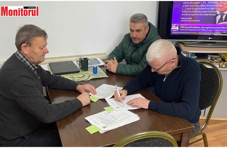 Primăria Cizer începe în forță anul 2026: s-a semnat contractul pentru asfaltare drumuri și străzi