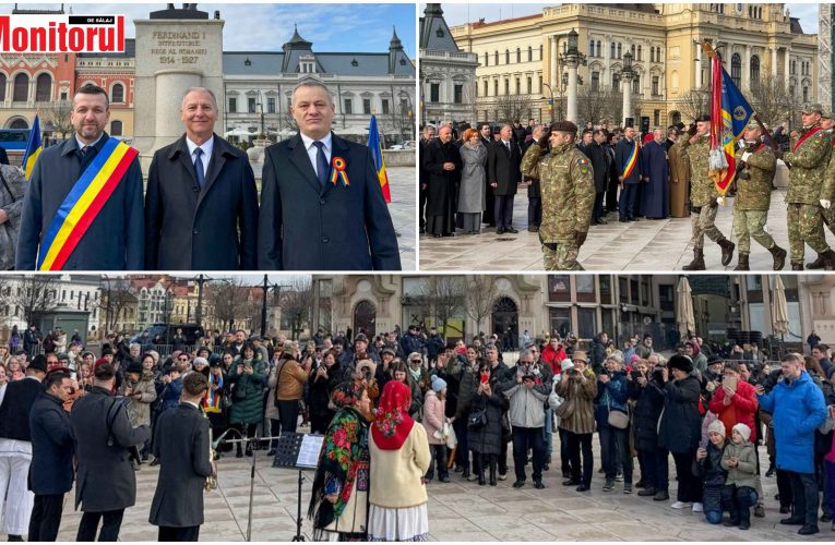 Șeful CJ Sălaj Dinu Iancu-Sălăjanu a sărbătorit la Oradea Ziua Unirii Principatelor Române