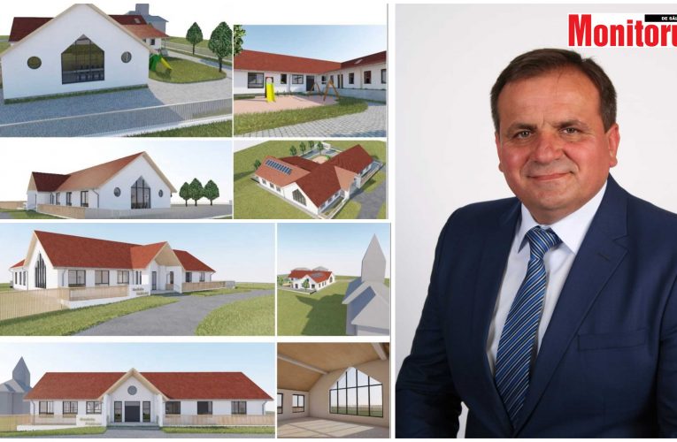 Primarul Albert Nicolae construiește o grădiniță modernă în localitatea Fildu de Jos