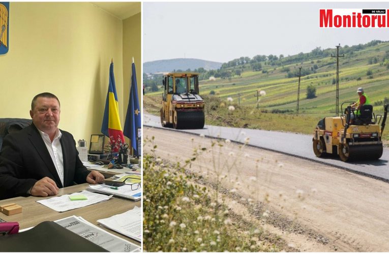Primarul Dobrai Francisc modernizează Drumul Comunal DC7 Guruslău – Dioșod