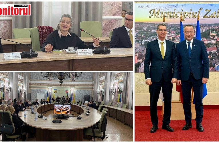 Ambasadorul Israelului și actrița Maia Morgenstern la Zalău pentru comemorarea victimelor Holocaustului