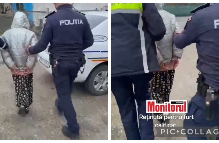 Femeie din Hida încătușată și reținută pentru furt calificat