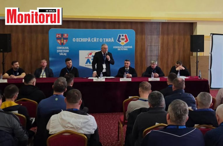 Președintele AJF Sălaj Daniel Sabou preocupat de dezvoltarea fotbalului sălăjean