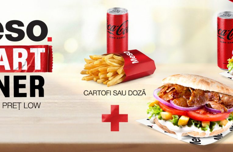 Mesopotamia lansează MESO SMART: o campanie smart, cu prețuri avantajoase, în premieră pe zona de kebab
