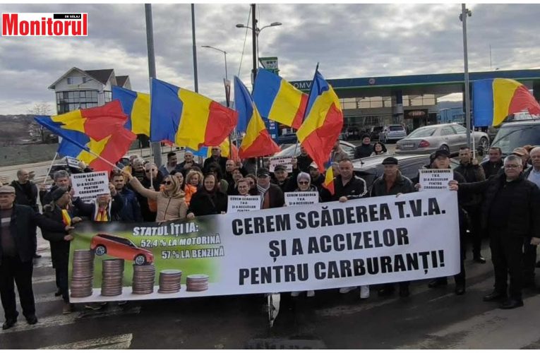 Proteste AUR în toate orașele din Sălaj