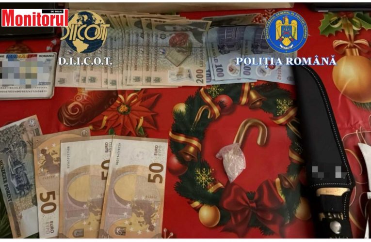 Patru traficanți de droguri de mare risc prinși de DIICOT Sălaj și arestați preventiv