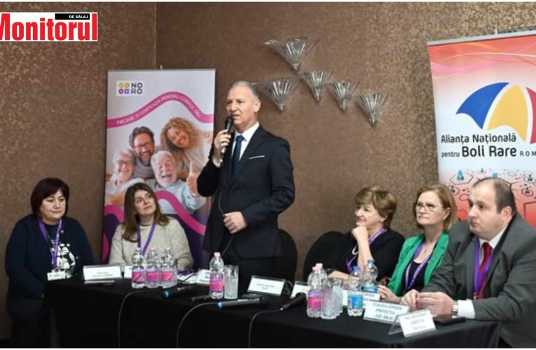 Președintele CJ Sălaj Dinu Iancu-Sălăjanu prezent la Ziua Bolilor Rare de la Zalău