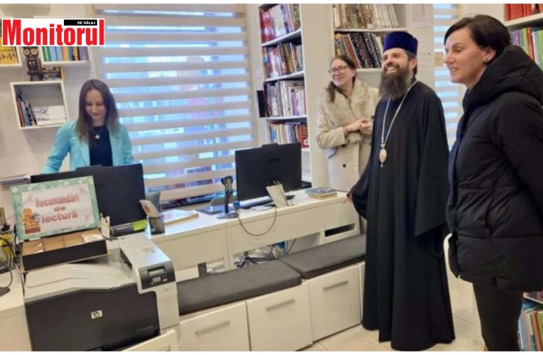 PS Benedict a vizitat Biblioteca Județeană Sălaj: Dialog despre proiecte comune