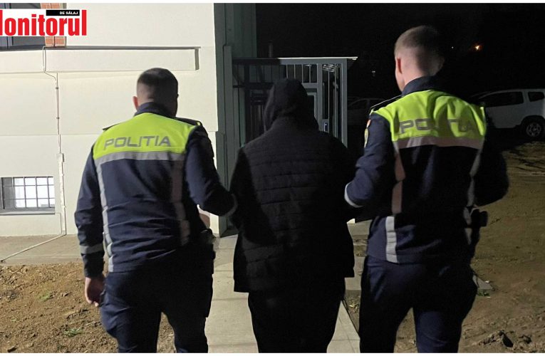 Zălăuan încătușat și băgat după gratii pentru trei infracțiuni la regimul rutier