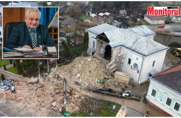 Liderul UDMR Sălaj, deputatul Sereș Deneș, mesaj important după prăbușirea bisericii din Cehu Silvaniei
