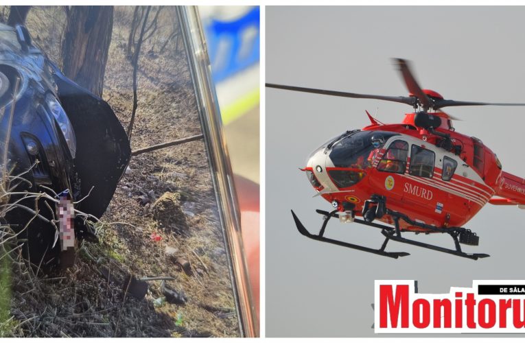 Accident rutier cu 4 victime! A intervenit elicopterul SMURD