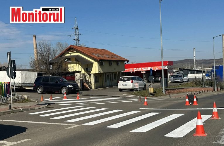 SADP reface marcajele rutiere din Zalău