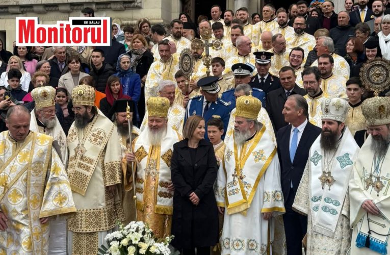 Dinu Iancu-Sălăjanu prezent la slujba de Buna Vestire de la Catedrala Mitropolitană din Cluj-Napoca