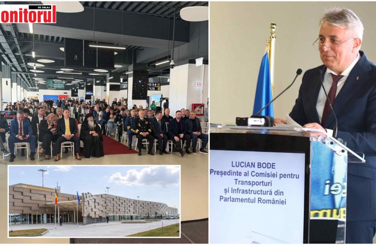 Deputatul Lucian Bode prezent la inaugurarea noului terminal de pasageri de la Mihail Kogălniceanu