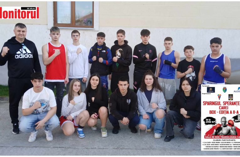 14 pugiliști de la CSM Zalău prezenți la „Sparingul Speranțelor” de la Carei