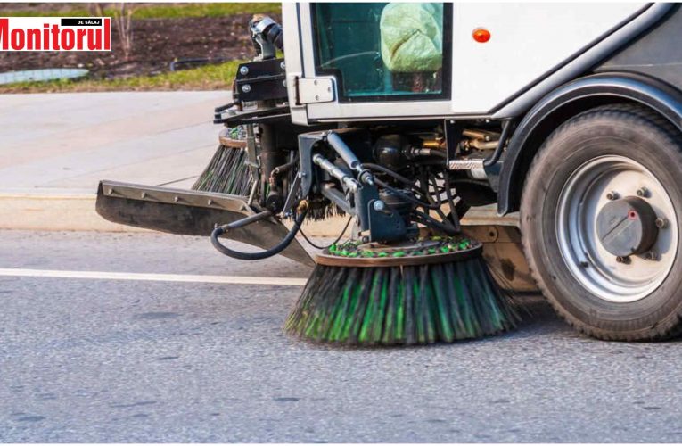 Citadin a început o amplă acțiune de igienizare a spațiilor publice din Zalău