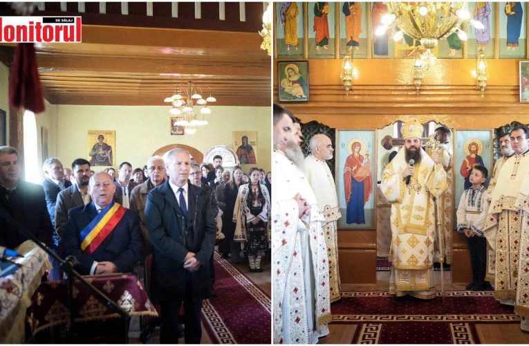 Episcopul Sălajului a binecuvântat lucrările la biserica din Perii Vadului