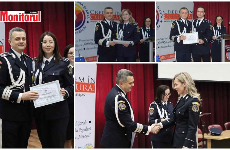 89 de polițiști sălăjeni avansați în grad de Ziua Poliției Române