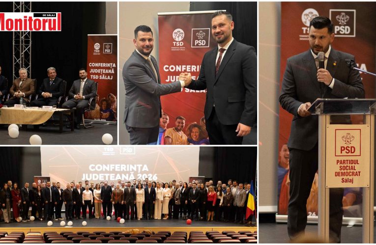 Viceprimarul Jiboului Vlad Pașcalău reales președinte al TSD Sălaj până în 2030