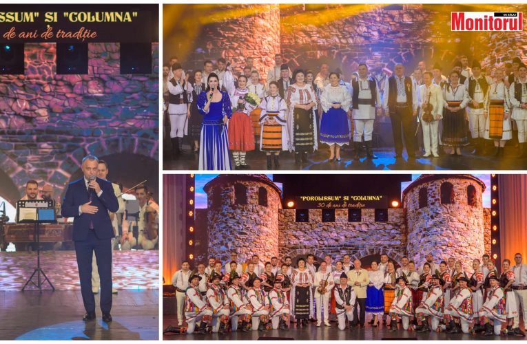 30 de ani de tradiție și excelență – Ansamblurile „Porolissum” și „Columna”