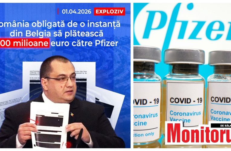 Europarlamentarul Cristian Terheș anunță că România a pierdut procesul cu Pfizer
