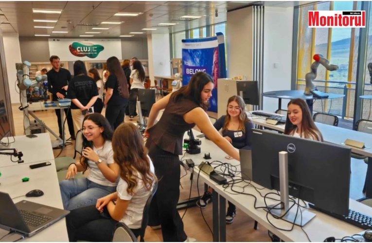 Eleve din Sălaj au participat la un program pilot dedicat fetelor interesate de tehnologie, derulat de ADR Nord-Vest