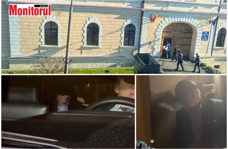 FOTO| Dinu Iancu-Sălăjanu, a ieșit de la DNA Cluj. Doi funcționari de la CJ Sălaj fac încă declarații