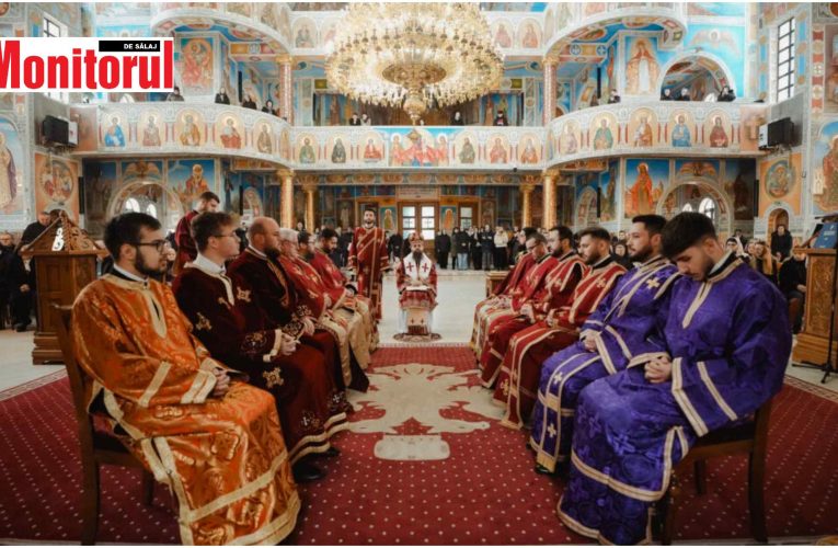 Episcopul Sălajului PS Benedict a spălat picioarele a 12 preoți și elevi