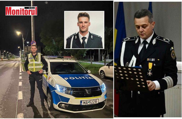 Polițist din Șimleu Silvaniei, erou în timpul liber: a salvat viața unui pieton. Ce spune șeful IPJ chestor Stupar Marius