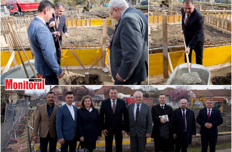 Ministrul Cseke Attila în vizită oficială la Nușfalău! A pus piatra de temelie a noii creșe