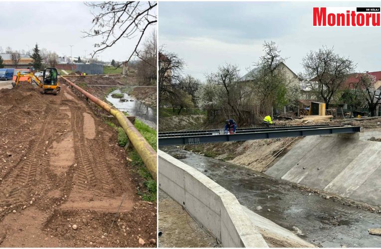 Se lucrează la amenajarea pistelor de biciclete în Zalău