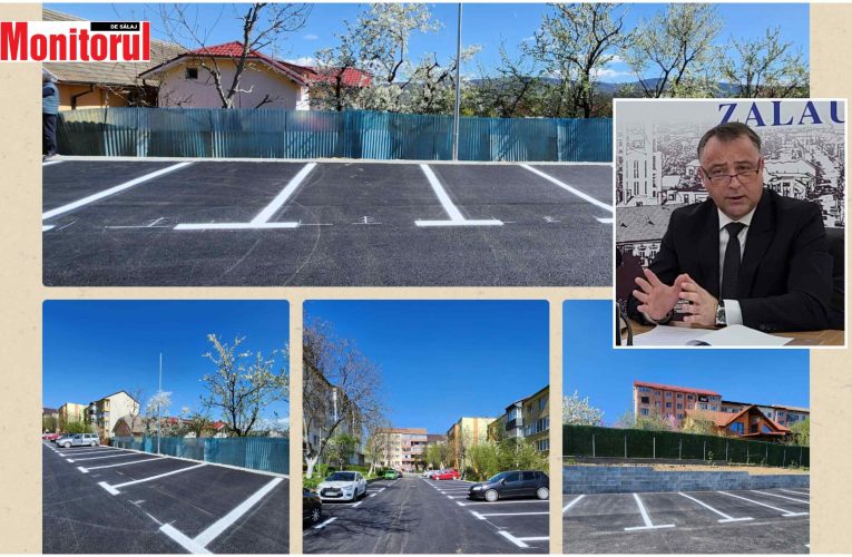 Zeci de locuri de parcare nou pe str. Pietriș pe locul garajelor demolate