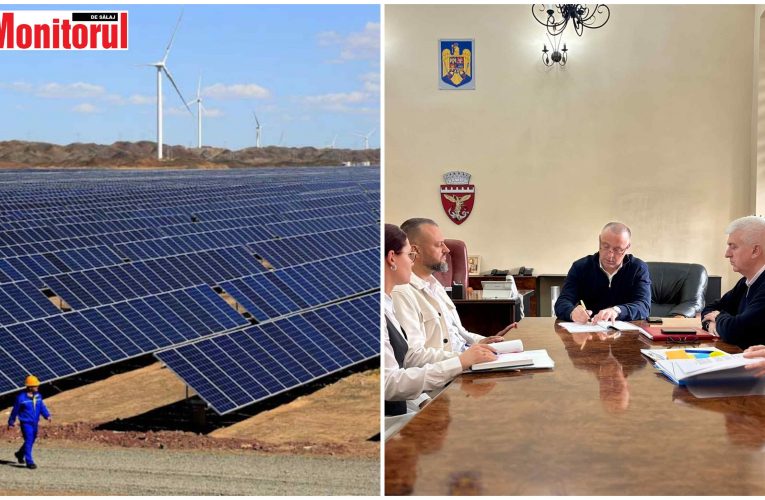 Primarul Florin Florian a semnat contractul pentru realizarea centralei fotovoltaice în Zalău