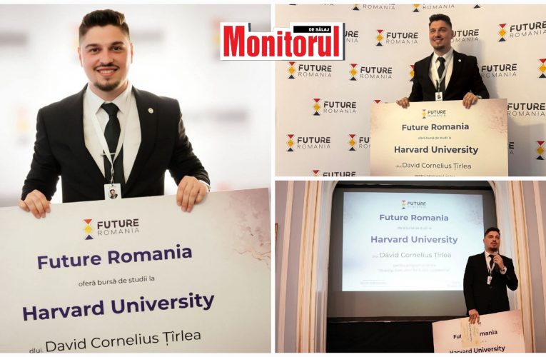 David Țîrlea a câștigat o bursă la prestigioasa Universitate Hardvard din SUA