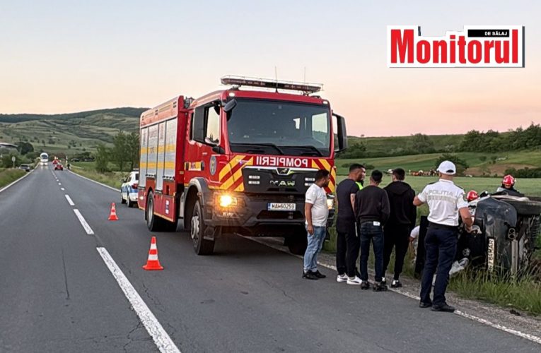 Accident rutier între localitățile Popeni și Jibou