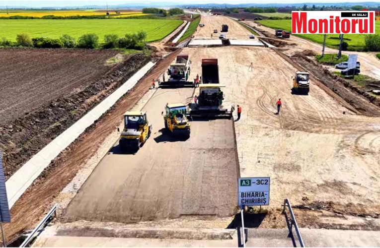 Selina lucrează cu peste 430 de muncitori pe lotul Chiribiș – Biharia (A3), ajuns la 42%