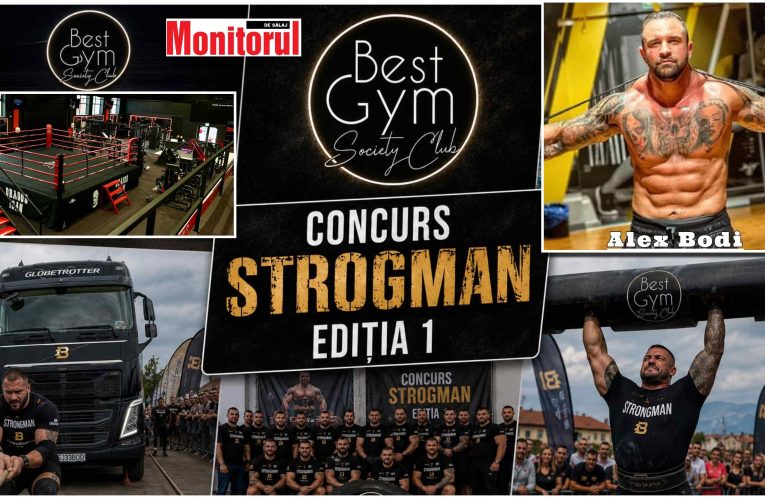 Alex Bodi vine la prima ediție Strongman Zalău