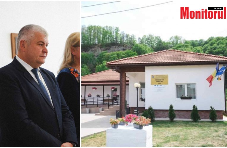 Vicele CJ Sălaj, Adi Crișan, prezent la sfințirea Casei de tip familia din loc. Var (Jibou)